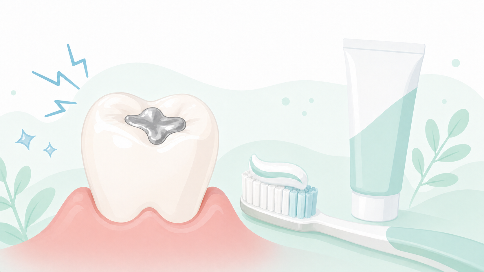 銀歯がしみる時に使える歯磨き粉は？